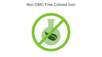 Non GMO Free Colored Icon In Powerpoint Pptx Png And Editable Eps Format
