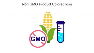 Non GMO Product Colored Icon In Powerpoint Pptx Png And Editable Eps Format