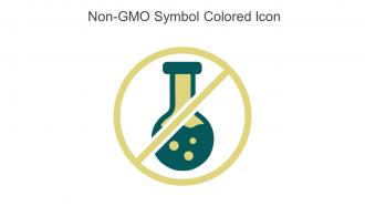 Non GMO Symbol Colored Icon In Powerpoint Pptx Png And Editable Eps Format