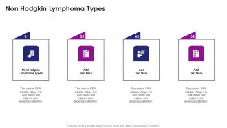 Non Hodgkin Lymphoma Types In Powerpoint And Google Slides Cpb