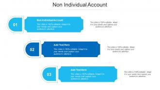 Non Individual Account Ppt Powerpoint Presentation Styles Slides Cpb