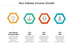 Non interest income growth ppt powerpoint presentation outline influencers cpb