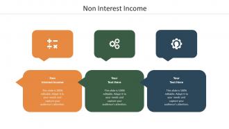 Non Interest Income Ppt Powerpoint Presentation Gallery Visuals Cpb