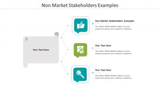 Non market stakeholders examples ppt powerpoint presentation inspiration graphics cpb