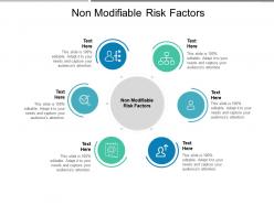 Non modifiable risk factors ppt powerpoint presentation ideas template cpb