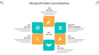 Non profit debt consolidation ppt powerpoint presentation gallery ideas cpb