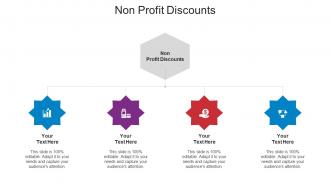 Non Profit Discounts Ppt Powerpoint Presentation Show Design Templates Cpb