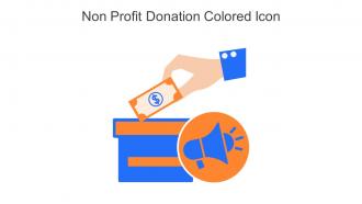 Non Profit Donation Colored Icon In Powerpoint Pptx Png And Editable Eps Format