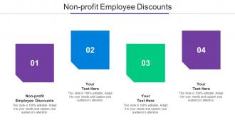 Non Profit Employee Discounts Ppt Powerpoint Presentation Model Sample Cpb