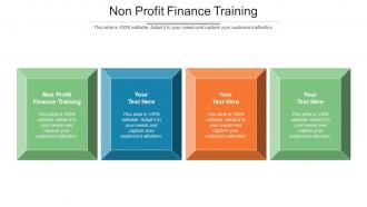 Non Profit Finance Training Ppt Powerpoint Presentation File Templates Cpb