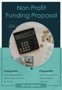 Non Profit Funding Proposal Report Sample Example Document