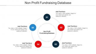 Non Profit Fundraising Database Ppt Powerpoint Presentation Templates Cpb