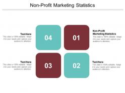 Non profit marketing statistics ppt powerpoint presentation ideas outline cpb