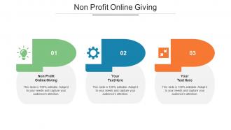Non Profit Online Giving Ppt Powerpoint Presentation Inspiration Guidelines Cpb