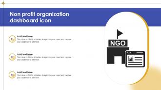 Non Profit Organization Dashboard Icon