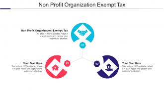 Non Profit Organization Exempt Tax Ppt Powerpoint Presentation Summary Structure Cpb