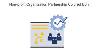 Non Profit Organization Partnership Colored Icon In Powerpoint Pptx Png And Editable Eps Format