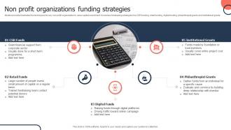 Non Profit Organizations Funding Strategies