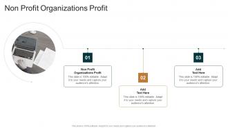 Non Profit Organizations Profit In Powerpoint And Google Slides Cpb