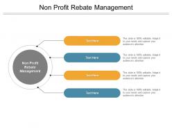 Non profit rebate management ppt powerpoint presentation summary infographic template cpb