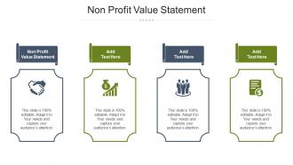 Non Profit Value Statement Ppt Powerpoint Presentation Visual Aids Layouts Cpb