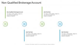 Non Qualified Brokerage Account In Powerpoint And Google Slides Cpb