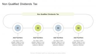 Non Qualified Dividends Tax In Powerpoint And Google Slides Cpb
