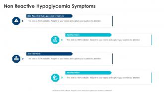 Non Reactive Hypoglycemia Symptoms In Powerpoint And Google Slides Cpb
