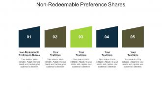 Non redeemable preference shares ppt powerpoint presentation model graphics cpb