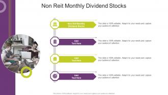 Non Reit Monthly Dividend Stocks In Powerpoint And Google Slides Cpb