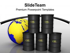 Non renewable resource oil tanks future powerpoint templates ppt themes and graphics 0213