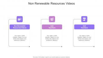 Non Renewable Resources Videos In Powerpoint And Google Slides Cpb