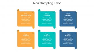 Non sampling error ppt powerpoint presentation gallery visuals cpb