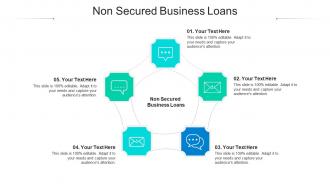 Non secured business loans ppt powerpoint presentation inspiration slideshow cpb