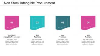 Non Stock Intangible Procurement Ppt Powerpoint Presentation Show Cpb