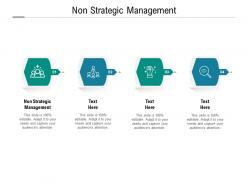 Non strategic management ppt powerpoint presentation visual aids example file cpb