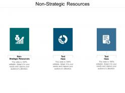 Non strategic resources ppt powerpoint presentation infographic template graphics design cpb