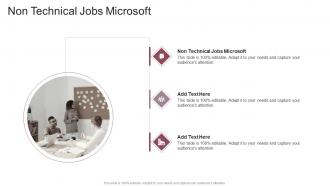 Non Technical Jobs Microsoft In Powerpoint And Google Slides Cpb