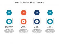 Non technical skills demand ppt powerpoint presentation professional graphics template cpb