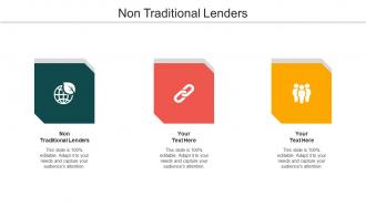 Non Traditional Lenders Ppt Powerpoint Presentation Slides Information Cpb