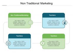 Non traditional marketing ppt powerpoint presentation styles influencers cpb