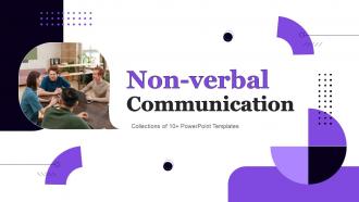 Non Verbal Communication Powerpoint Ppt Template Bundles