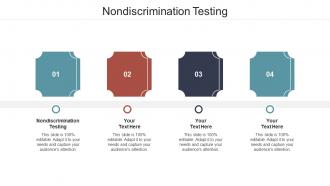 Nondiscrimination testing ppt powerpoint presentation slides demonstration cpb