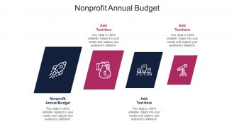 Nonprofit Annual Budget Ppt Powerpoint Presentation Professional Infographics Cpb