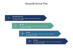 Nonprofit annual plan ppt powerpoint presentation pictures vector cpb
