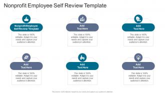 Nonprofit Employee Self Review Template In Powerpoint And Google Slides Cpb