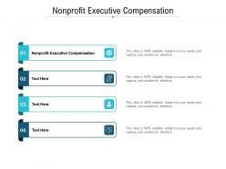 Nonprofit executive compensation ppt powerpoint presentation gallery slideshow cpb