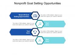 Nonprofit goal setting opportunities ppt powerpoint presentation outline mockup cpb