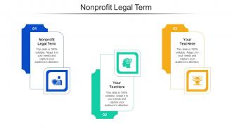 Nonprofit Legal Term Ppt Powerpoint Presentation Slides Diagrams Cpb
