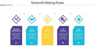 Nonprofit Mailing Rules Ppt Powerpoint Presentation Show Influencers Cpb